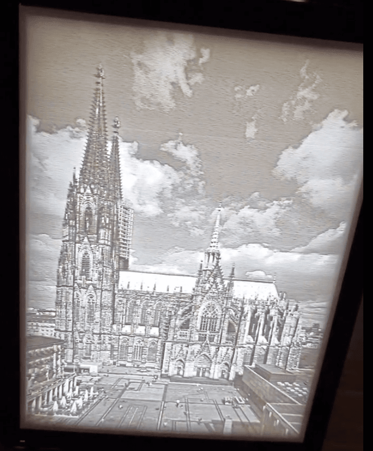 Dom beleuchtet